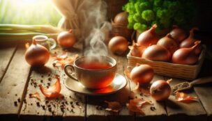 玉ねぎの皮茶 血圧 が下がった 私の記録